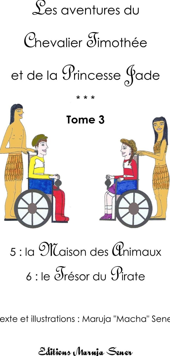 Couverture du livre « LES AVENTURES DU CHEVALIER TIMOTHEE ET DE LA PRINCESSE JADE - TOME 3 », librairie Les Contes Infusés à Corte