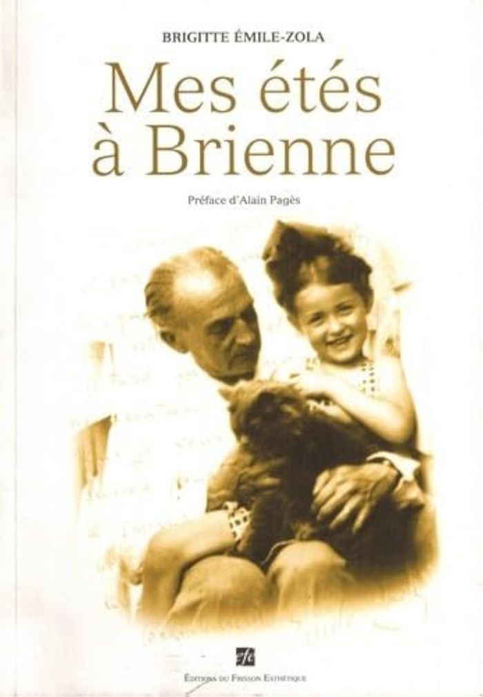 Couverture du livre « Mes étés à Brienne » de Brigitte Émile-Zola, librairie Les Contes Infusés à Corte