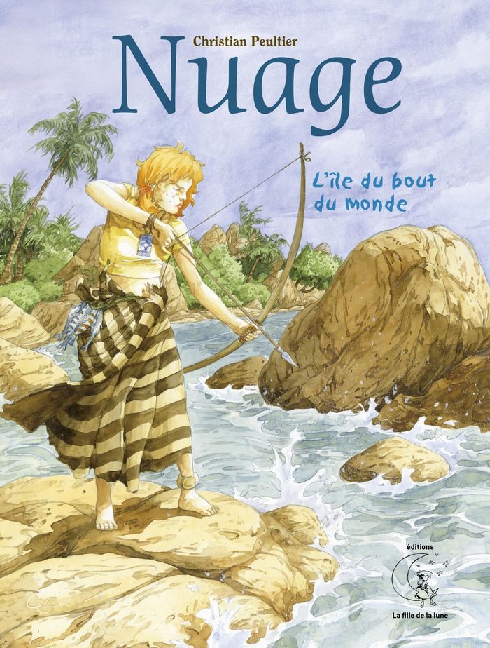 Couverture du livre « L'île du bout du monde » de Christian Peultier, librairie Les Contes Infusés à Corte