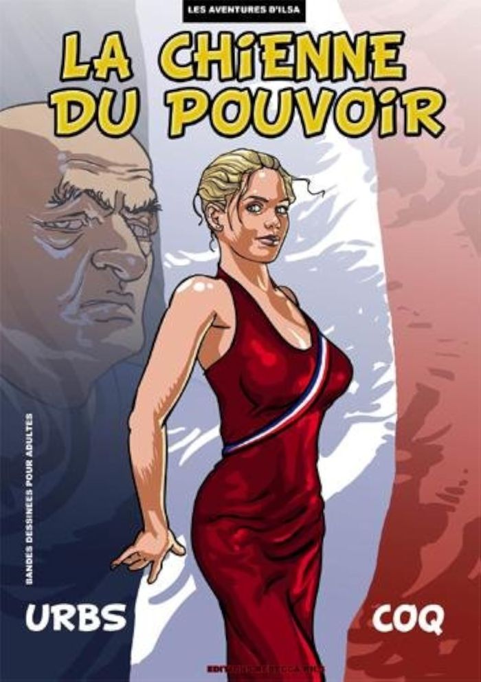 Couverture du livre « ILSA, LA CHIENNE DU POUVOIR » de Coq Bruno, librairie Les Contes Infusés à Corte