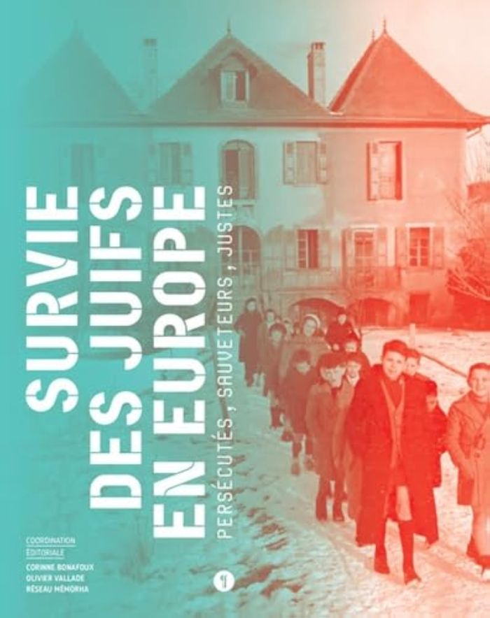 Couverture du livre « SURVIE DES JUIFS EN EUROPE - PERSECUTES, SAUVETEURS, JUSTES » de Collectif, librairie Les Contes Infusés à Corte