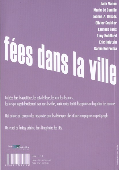 Quatrième de couverture de « FEES DANS LA VILLE »