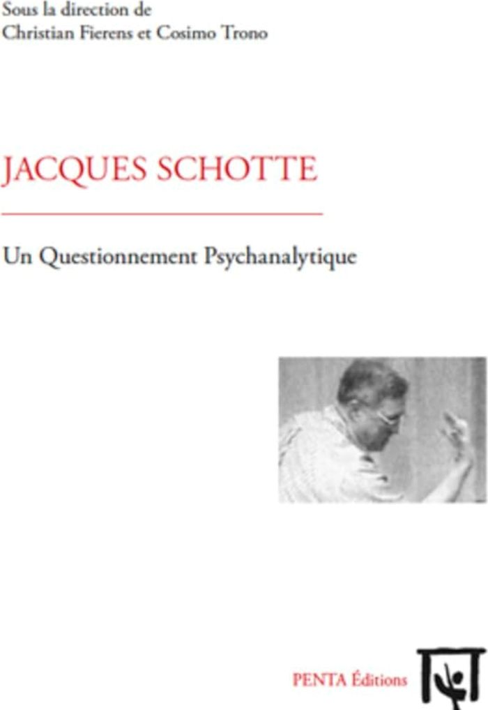 Couverture du livre « JACQUES SCHOTTE » de Trono/fierens, librairie Les Contes Infusés à Corte