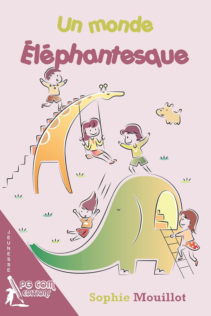 Couverture du livre « UN MONDE ELEPHANTESQUE », librairie Les Contes Infusés à Corte
