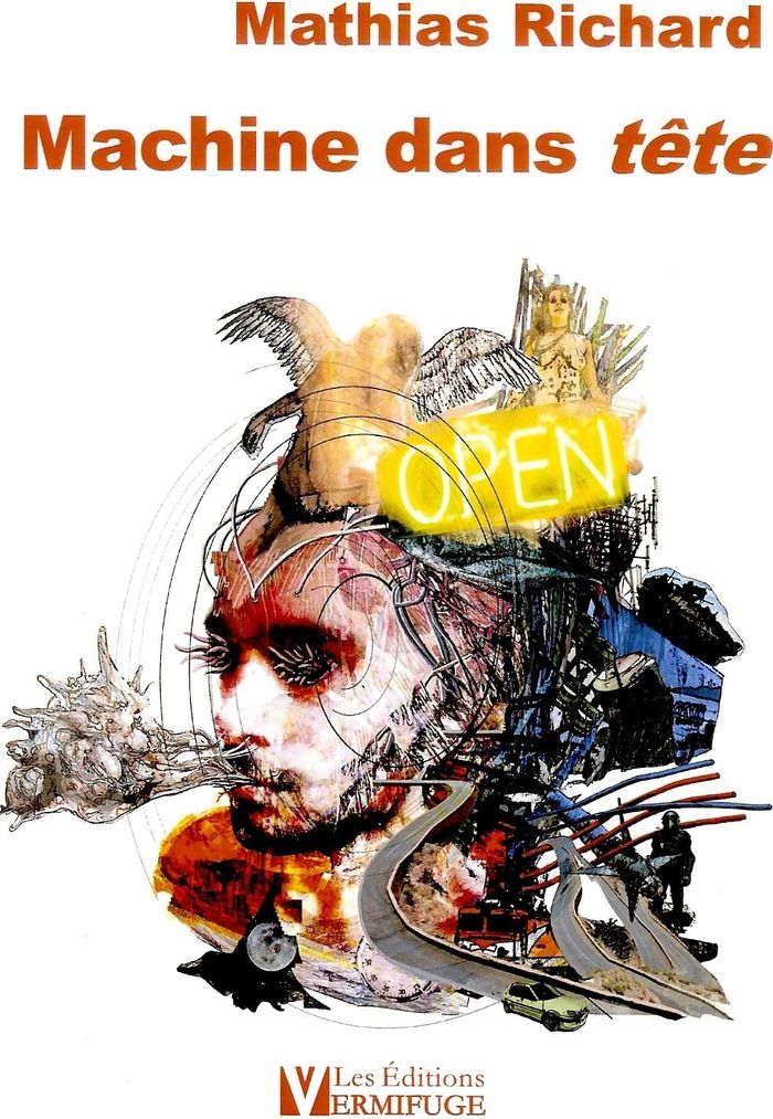 Couverture du livre « MACHINE DANS TETE » de Mathias Richard, librairie Les Contes Infusés à Corte