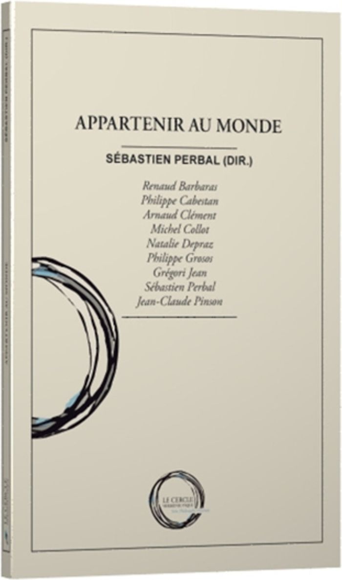 Couverture du livre « Appartenir au monde », librairie Les Contes Infusés à Corte