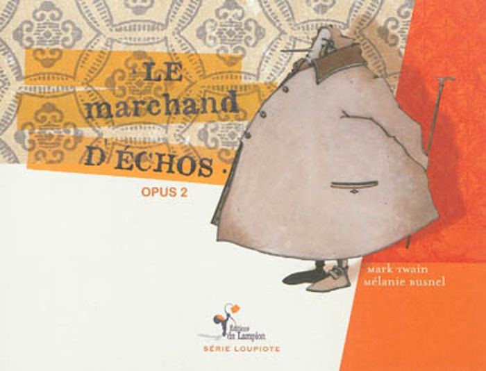 Couverture du livre « Le marchand d'échos : opus 2 », librairie Les Contes Infusés à Corte