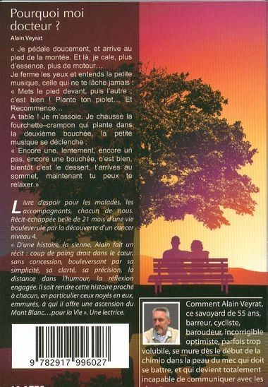 Quatrième de couverture de « POURQUOI MOI DOCTEUR ? »
