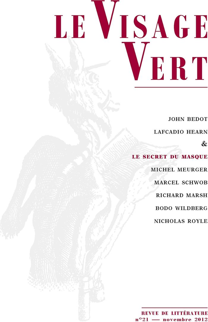 Couverture du livre « LE VISAGE VERT N 21 » de Collectif, librairie Les Contes Infusés à Corte