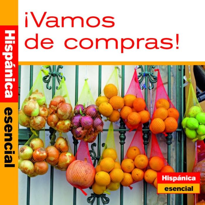 Couverture du livre « HISPANICA : VAMOS DE COMPRAS » de Pam Bourgeois, librairie Les Contes Infusés à Corte