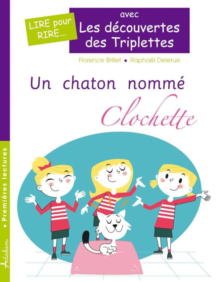 Couverture du livre « UN CHATON NOMME CLOCHETTE », librairie Les Contes Infusés à Corte