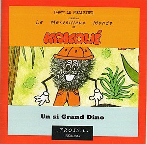 Couverture du livre « UN SI GRAND DINO » de Le Melletier Franck, librairie Les Contes Infusés à Corte