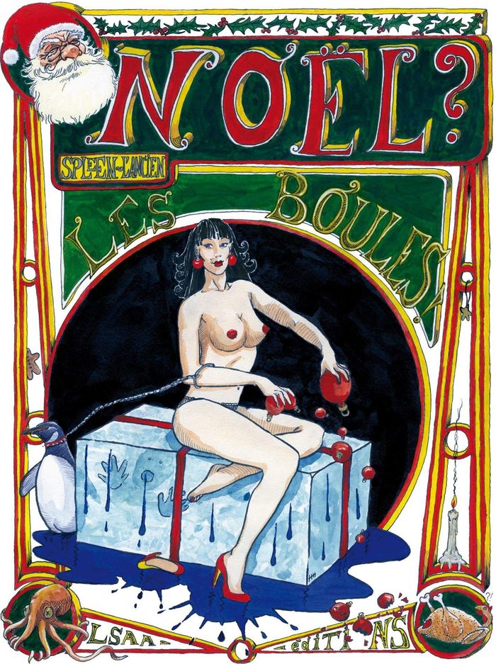 Couverture du livre « NOEL ? LES BOULES ! » de Spleen L'Ancien, librairie Les Contes Infusés à Corte