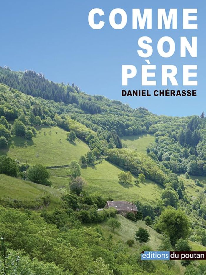 Couverture du livre « COMME SON PERE » de Daniel Cherasse, librairie Les Contes Infusés à Corte