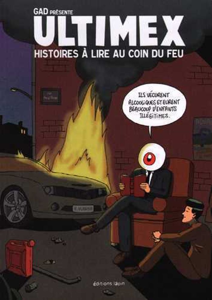 Couverture du livre « ULTIMEX HISTOIRES A LIRE AU COIN DU FEU » de Gad, librairie Les Contes Infusés à Corte
