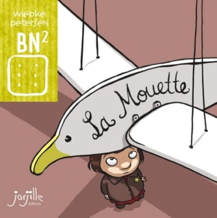 Couverture du livre « LA MOUETTE » de Petersen Wiebke, librairie Les Contes Infusés à Corte