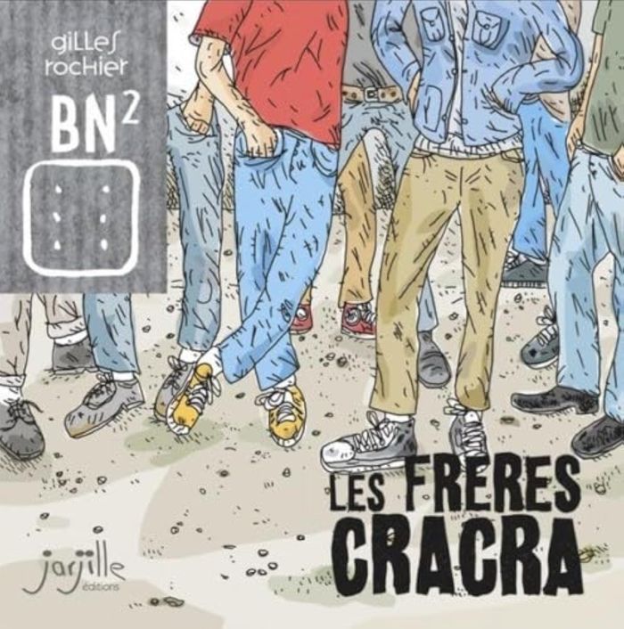 Couverture du livre « LES FRERES CRACRA » de Rochier Gilles, librairie Les Contes Infusés à Corte