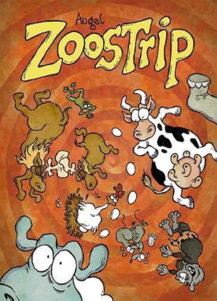 Couverture du livre « ZOOSTRIP » de Augel, librairie Les Contes Infusés à Corte