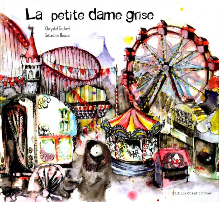 Couverture du livre « LA PETITE DAME GRISE » de Gaubert/boscus, librairie Les Contes Infusés à Corte