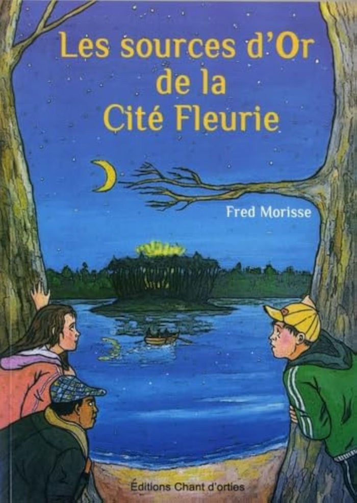 Couverture du livre « LES SOURCES D'OR DE LA CITE FLEURIE » de Fred Morisse, librairie Les Contes Infusés à Corte