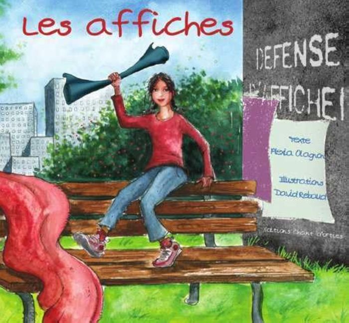Couverture du livre « LES AFFICHES » de Olagnon/rebaud, librairie Les Contes Infusés à Corte