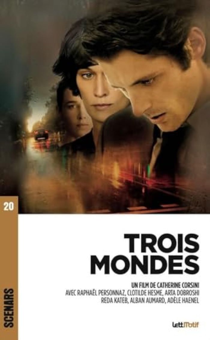 Couverture du livre « TROIS MONDES (SCENARIO) », librairie Les Contes Infusés à Corte