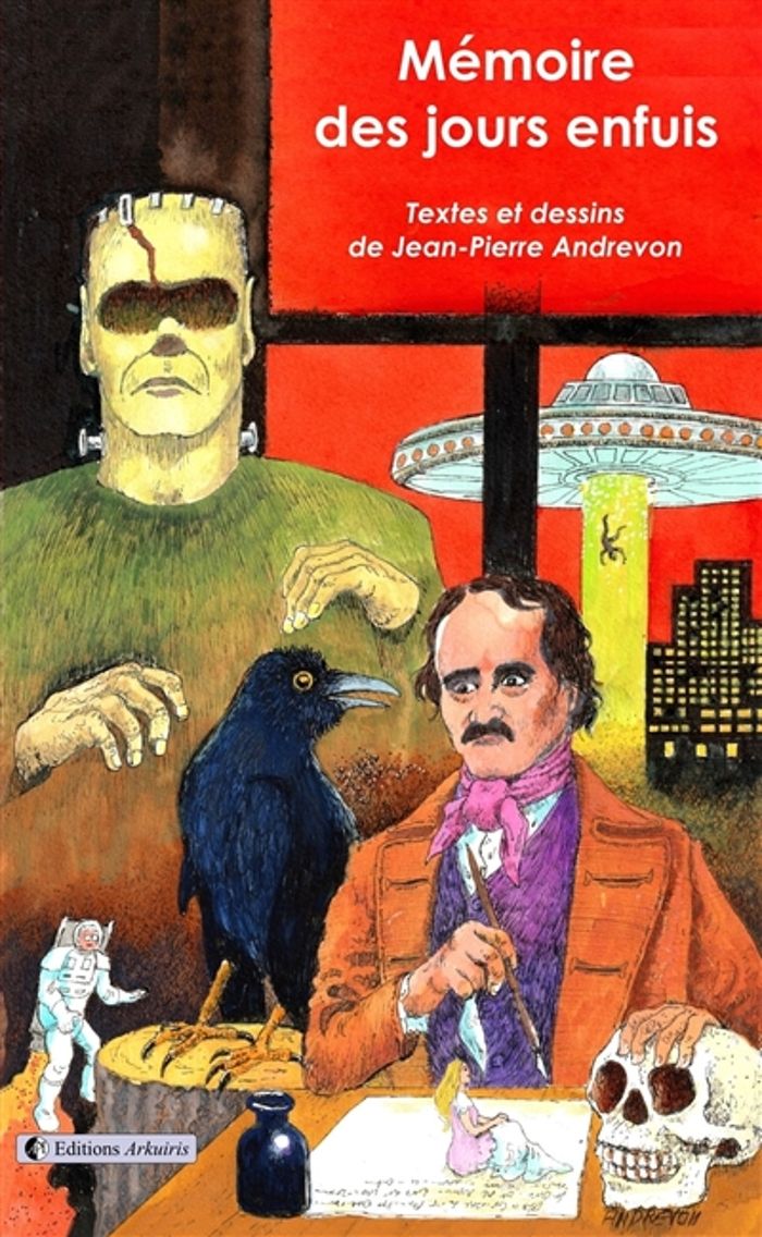 Couverture du livre « Mémoire des jours enfuis : hommage à des grands disparus » de Jean-Pierre Andrevon, librairie Les Contes Infusés à Corte