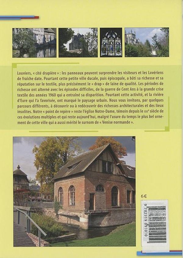 Quatrième de couverture de « LOUVIERS ITINERAIRES INSOLITES »