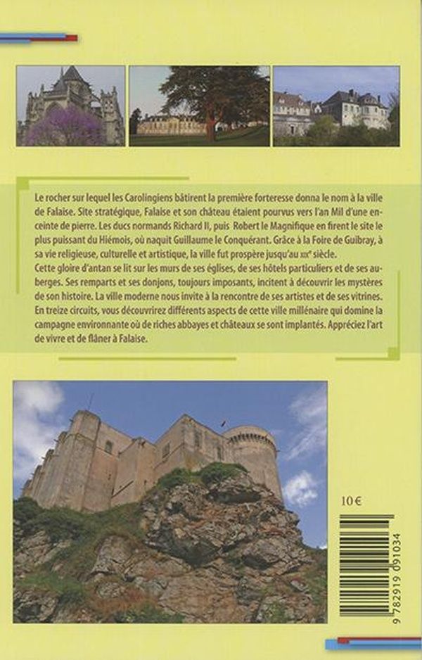 Quatrième de couverture de « FALAISE ITINERAIRES INSOLITES »