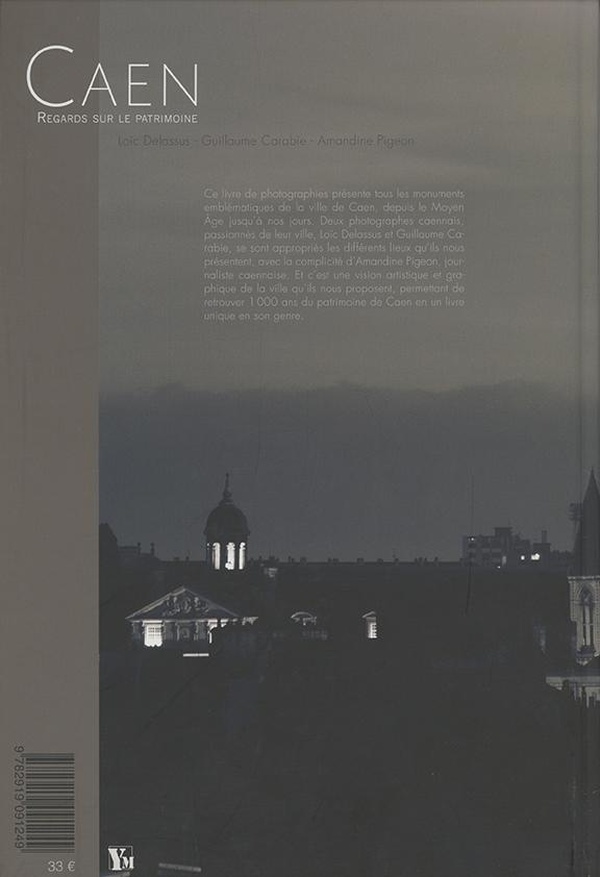 Quatrième de couverture de « CAEN »