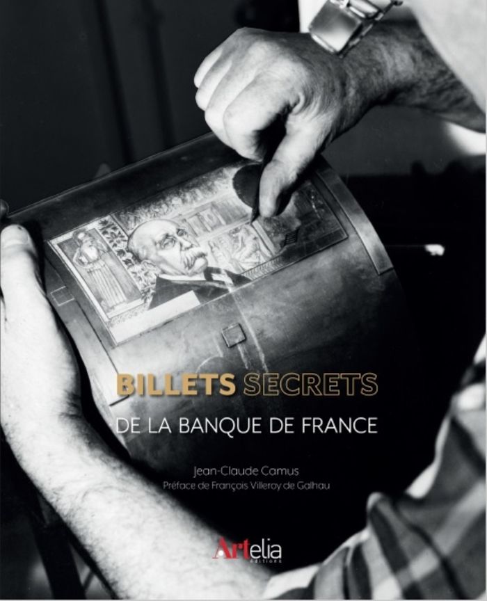 Couverture du livre « BILLETS SECRETS DE LA BANQUE DE FRANCE », librairie Les Contes Infusés à Corte