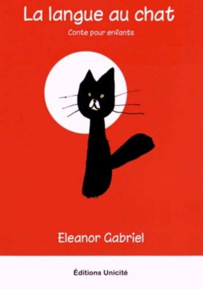 Couverture du livre « LA LANGUE AU CHAT - CONTE POUR ENFANTS » de Eleanor Gabriel, librairie Les Contes Infusés à Corte