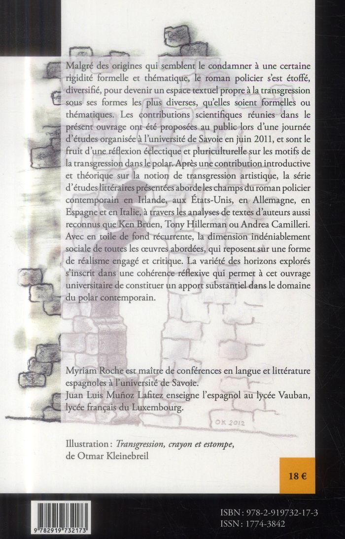 Quatrième de couverture de « POLARS, EN QUETE DE LA TRANSGRESSION »