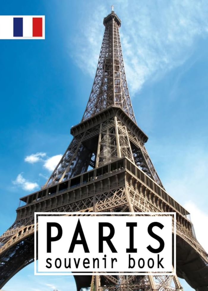 Couverture du livre « PARIS SOUVENIR BOOK FRANCAIS » de Christophe Bourdy, librairie Les Contes Infusés à Corte