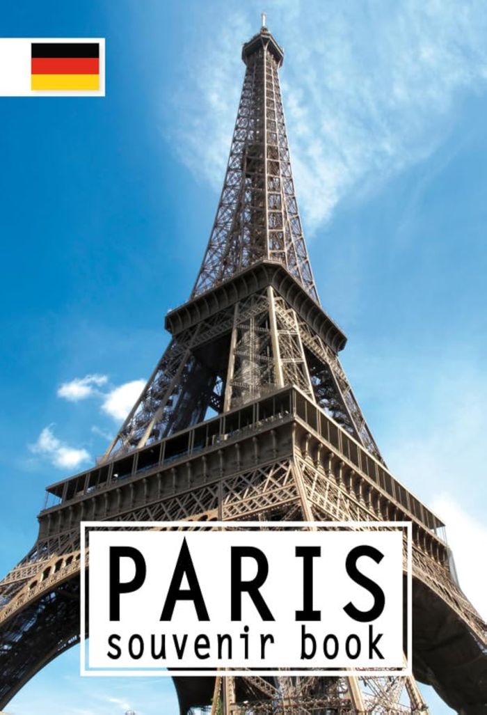 Couverture du livre « PARIS SOUVENIR BOOK ALLEMAND » de Christophe Bourdy, librairie Les Contes Infusés à Corte