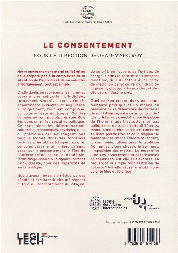 Quatrième de couverture de « LE CONSENTEMENT - TOME 4 »