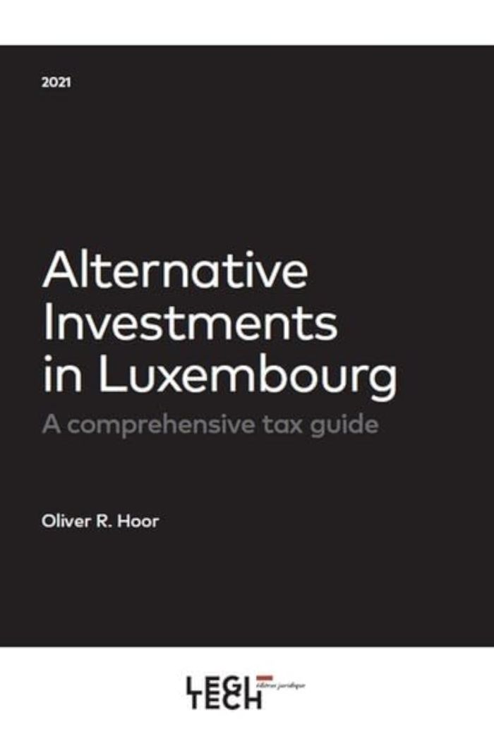 Couverture du livre « ALTERNATIVE INVESTMENTS - A COMPREHENSIVE TAX GUIDE » de R. Hoor Oliver, librairie Les Contes Infusés à Corte