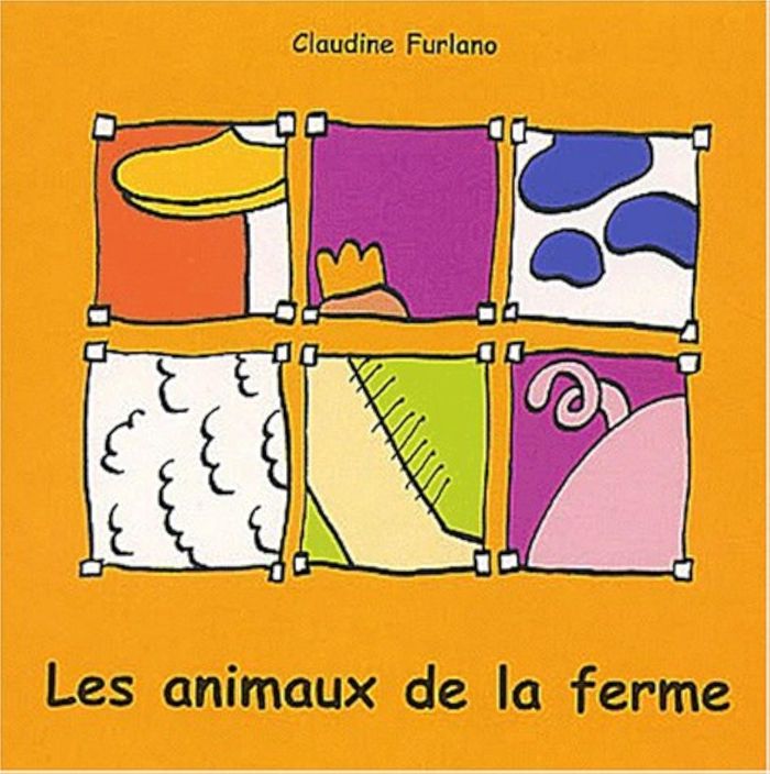 Couverture du livre « LES ANIMAUX DE LA FERME » de Claudine Furlano, librairie Les Contes Infusés à Corte