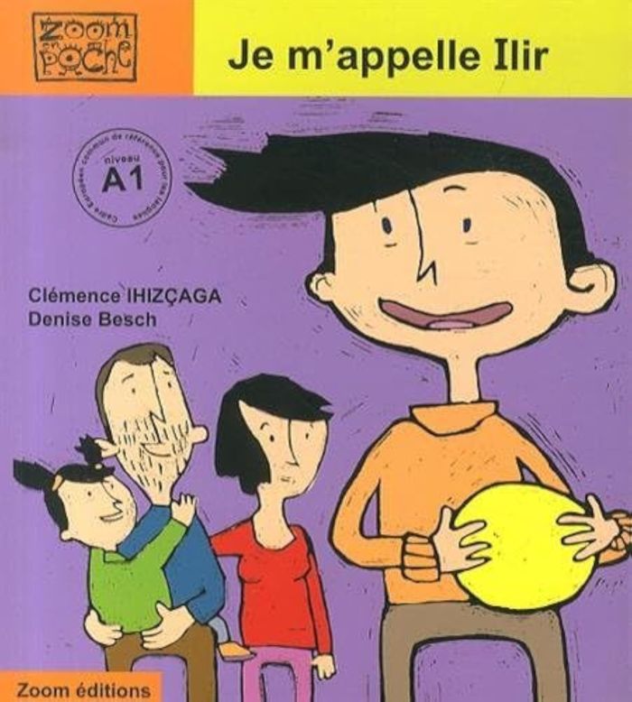 Couverture du livre « LE M'APPELLE ILIR » de Clemence Ihizcaga, librairie Les Contes Infusés à Corte