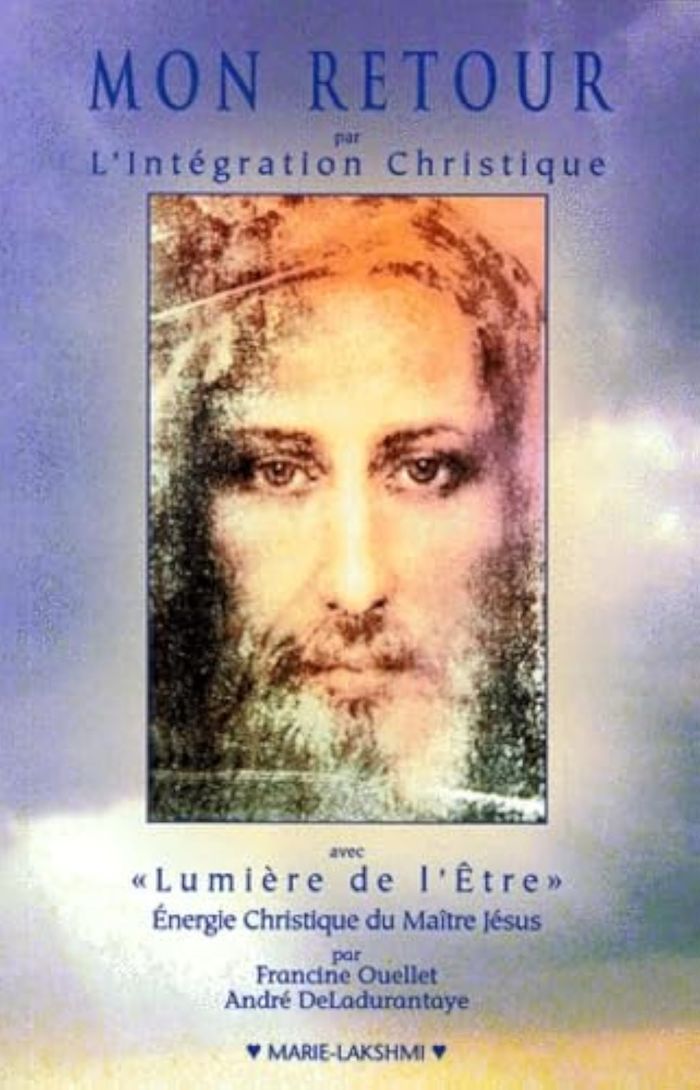 Couverture du livre « MON RETOUR - INTEGRATION CHRISTIQUE » de Francine Ouellet, librairie Les Contes Infusés à Corte