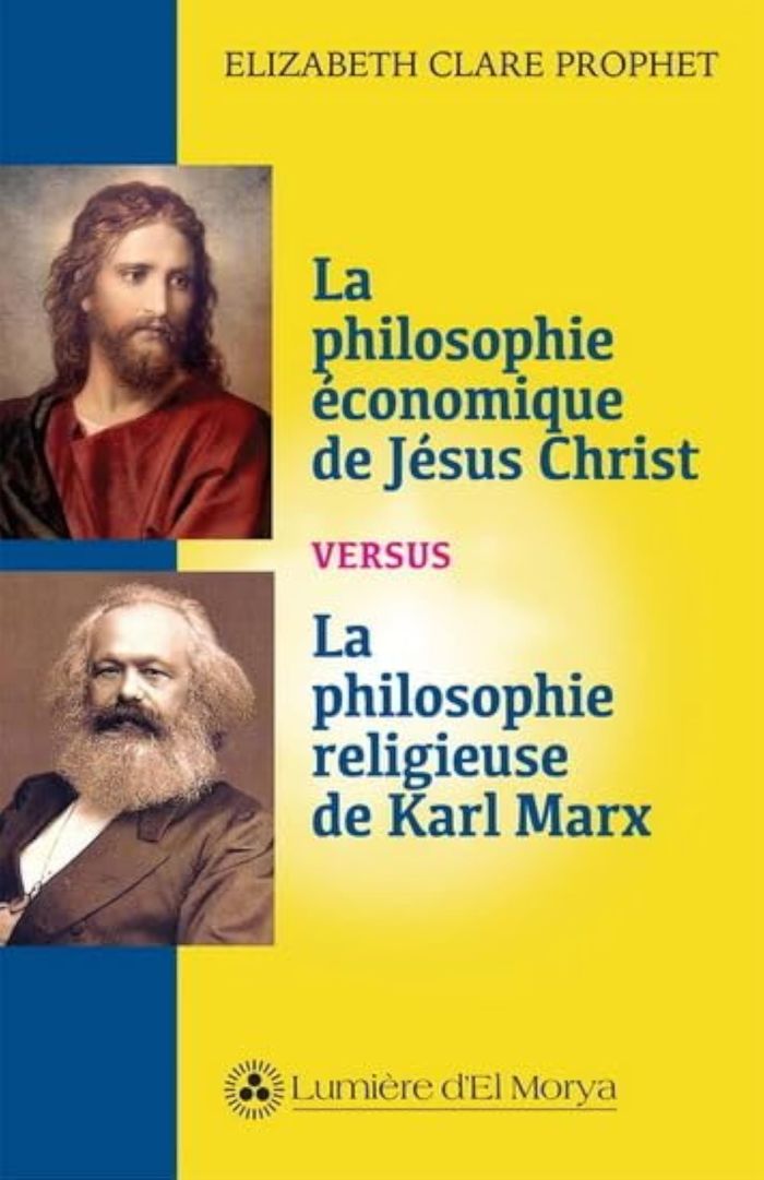 Couverture du livre « LA PHILOSOPHIE ECONOMIQUE DE JESUS CHRIST VERSUS LA PHILOSOPHIE RELIGIEUSE DE KARL MARX », librairie Les Contes Infusés à Corte