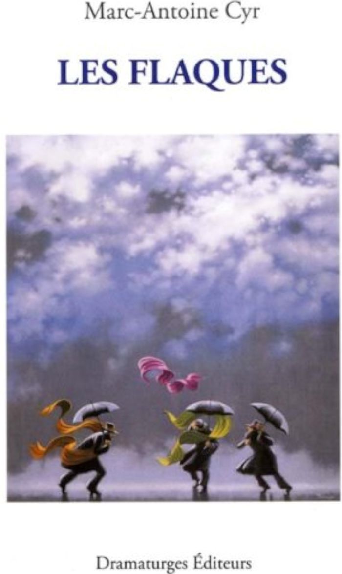 Couverture du livre « LES FLAQUES » de Marc-Antoine Cyr, librairie Les Contes Infusés à Corte