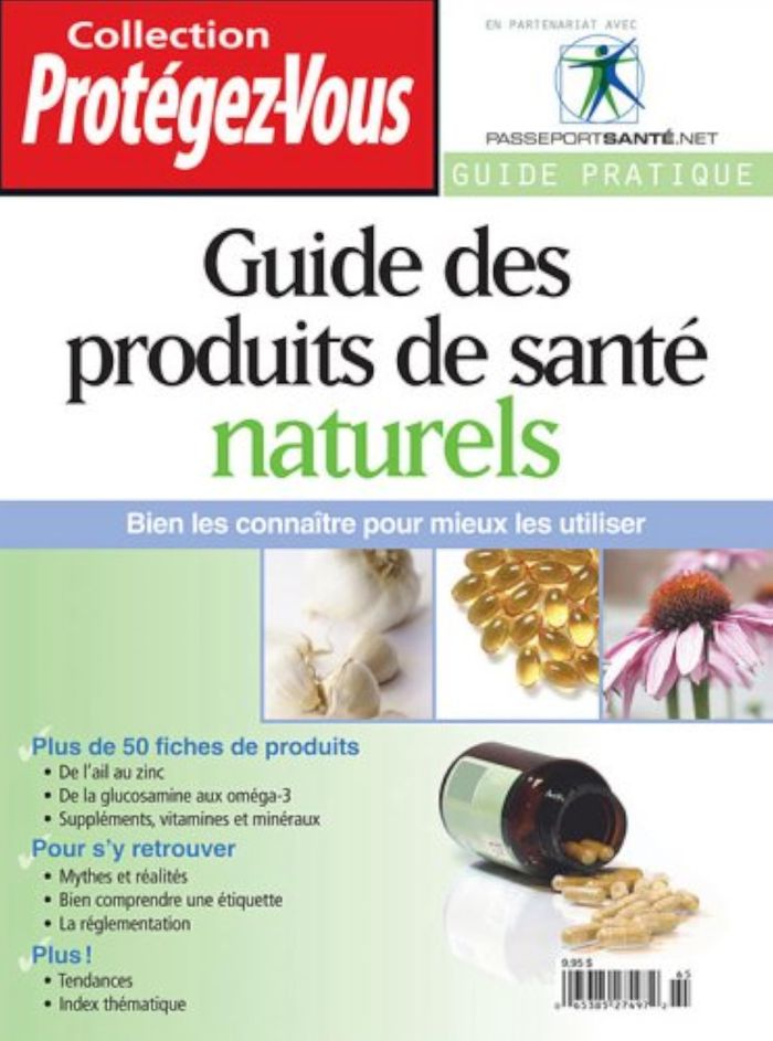 Couverture du livre « GUIDE DES PRODUITS DE SANTE NATURELS », librairie Les Contes Infusés à Corte