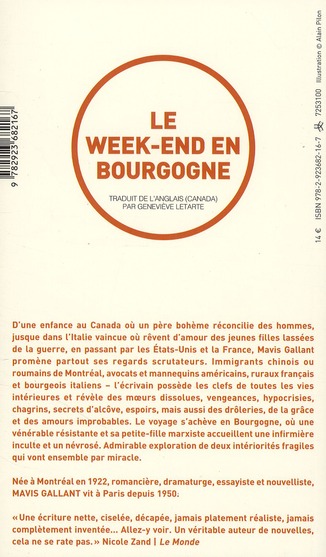 Quatrième de couverture de « LE WEEK-END EN BOURGOGNE »