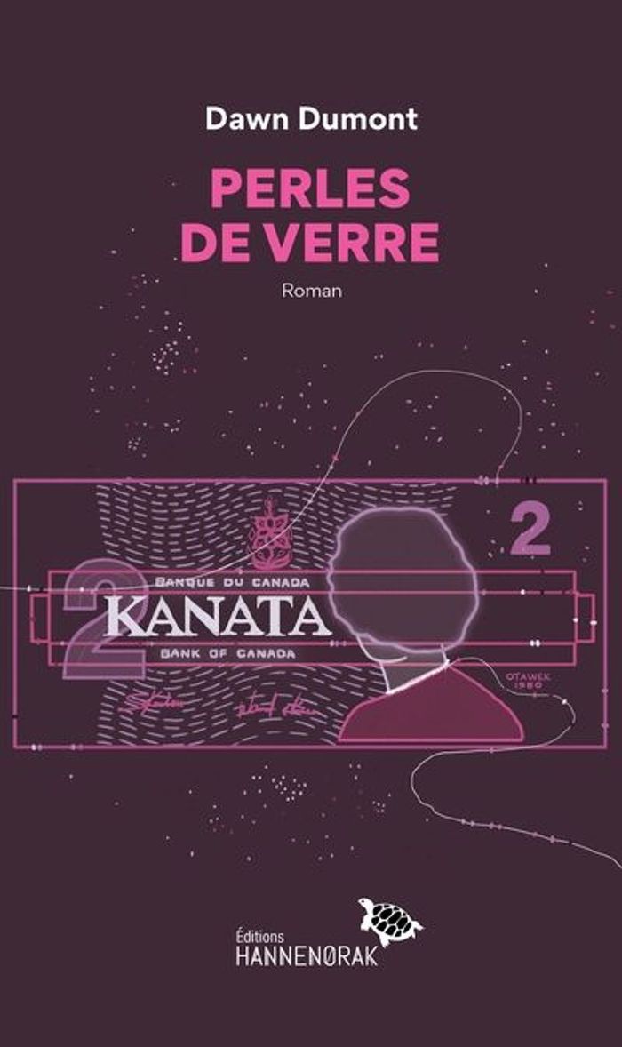 Couverture du livre « PERLES DE VERRE » de Dawn Dumont, librairie Les Contes Infusés à Corte