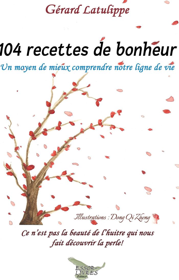 Couverture du livre « 104 RECETTES DE BONHEUR », librairie Les Contes Infusés à Corte