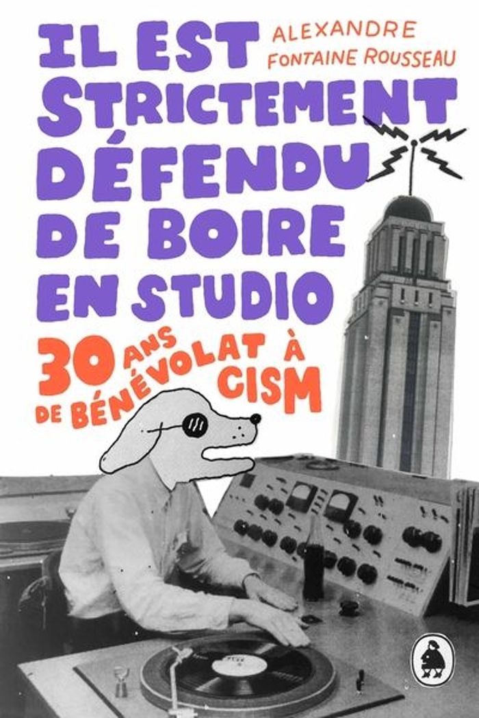 Couverture du livre « IL EST STRICTEMENT DEFENDU DE BOIRE EN STUDIO », librairie Les Contes Infusés à Corte