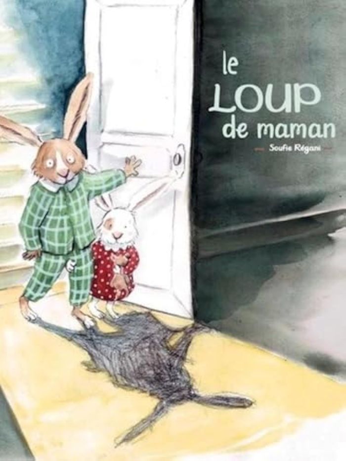 Couverture du livre « Le loup de maman » de Soufie Régani, librairie Les Contes Infusés à Corte