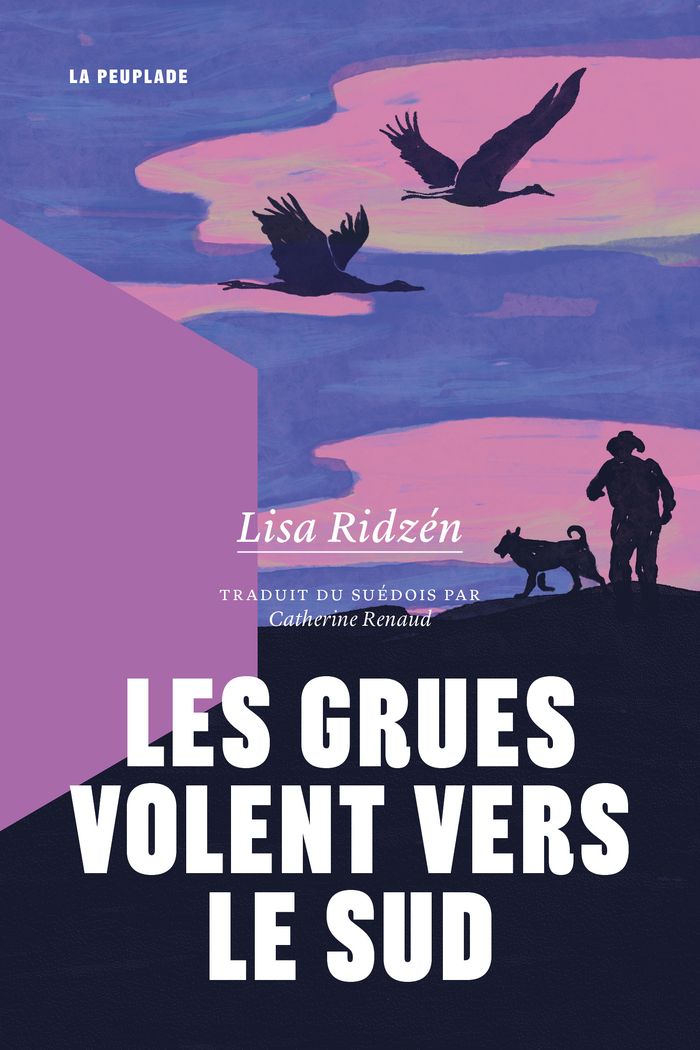 Couverture du livre « LES GRUES VOLENT VERS LE SUD », librairie Les Contes Infusés à Corte