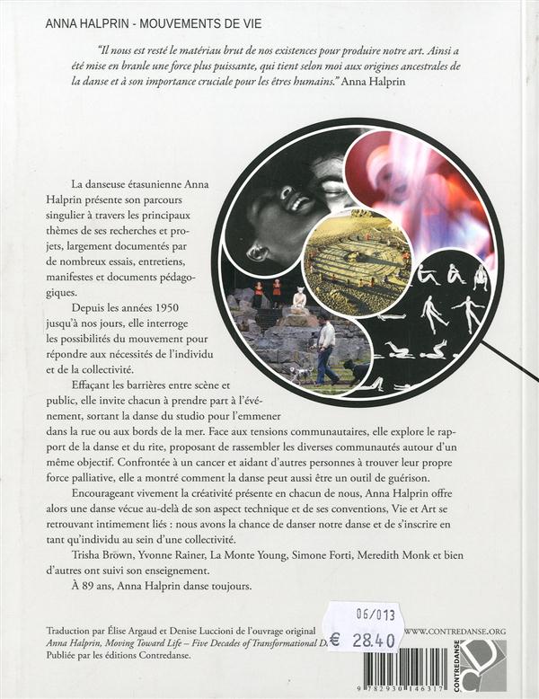 Quatrième de couverture de « MOUVEMENTS DE VIE. »